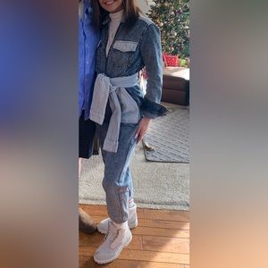 FASHION NOVA DENIM JUMPSUIT